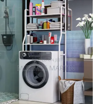 3 Tier Metalic Washing Machine Rack