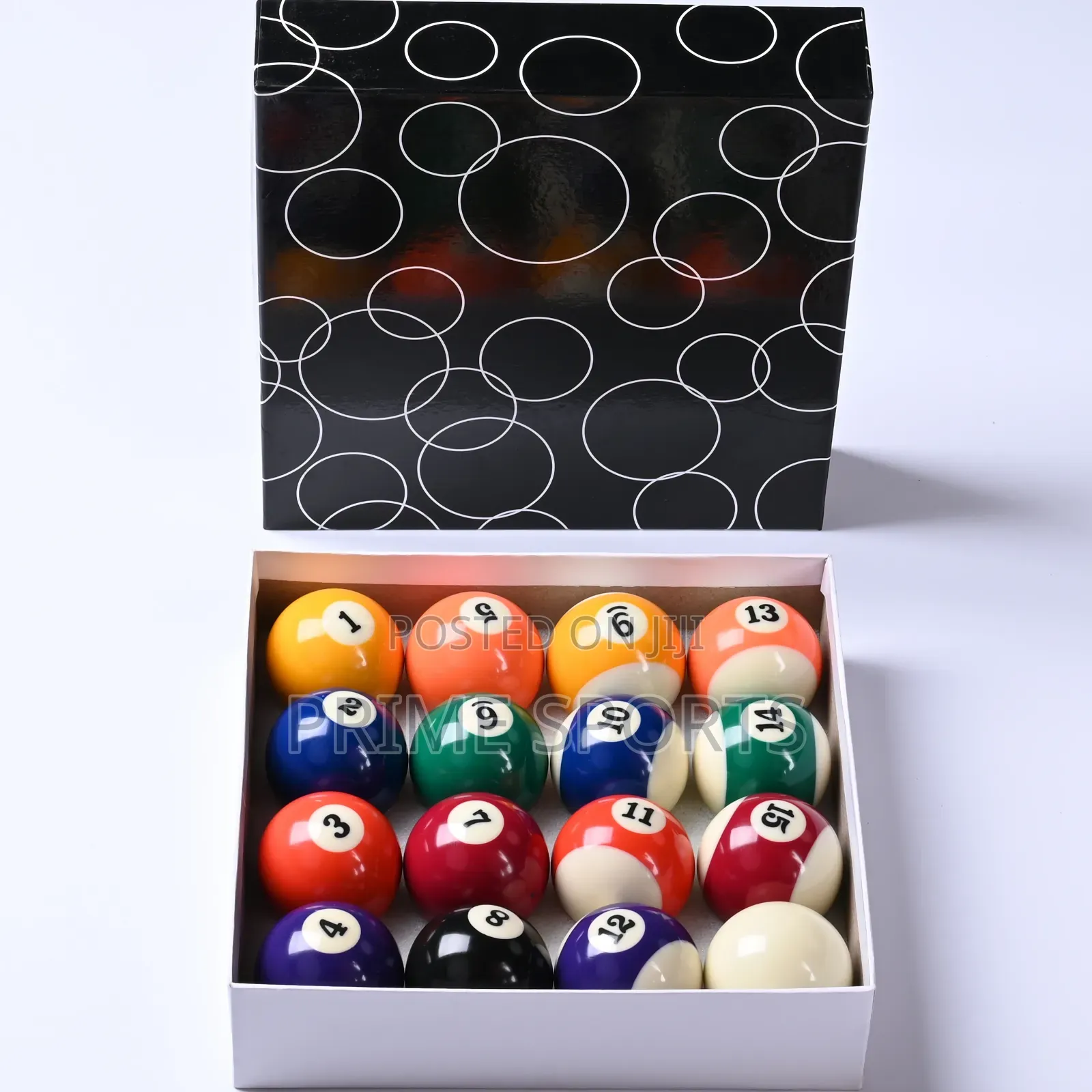 Pool Balls (Numbered)