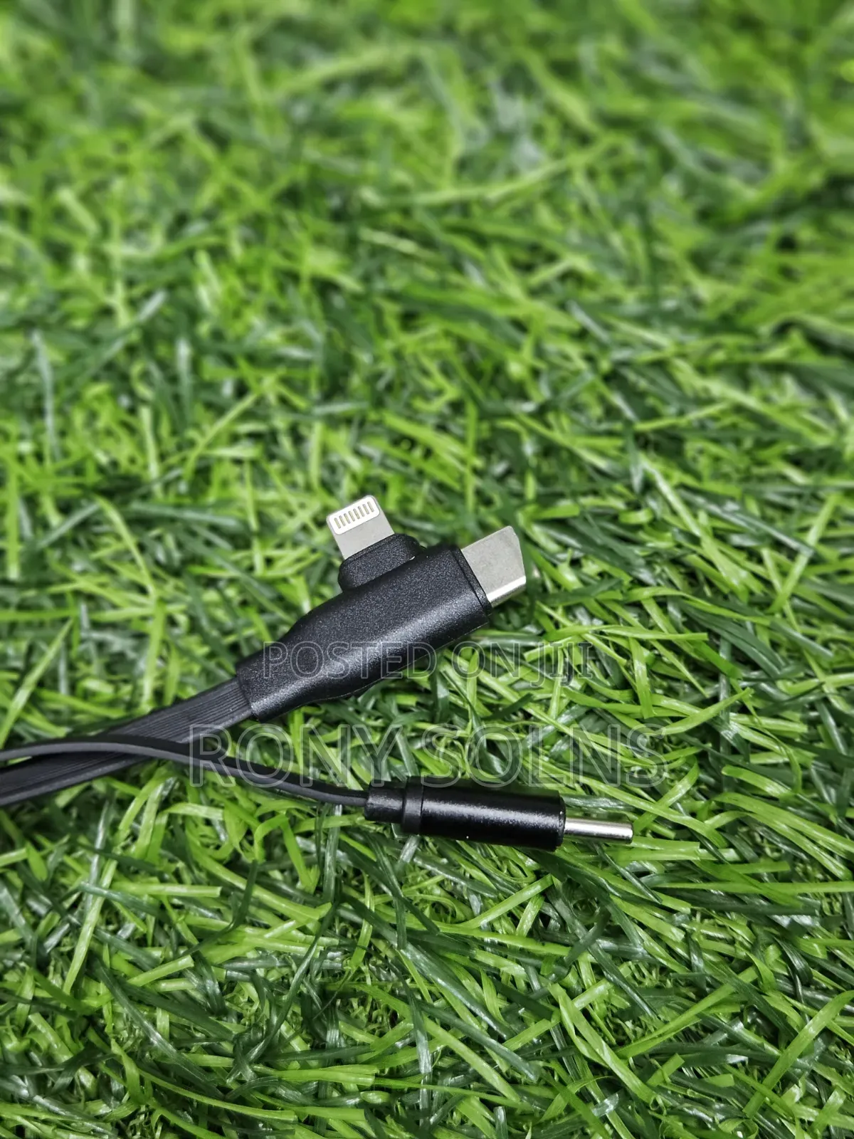 5 In1 Car Fast Charger-Type C and Lighting Cable