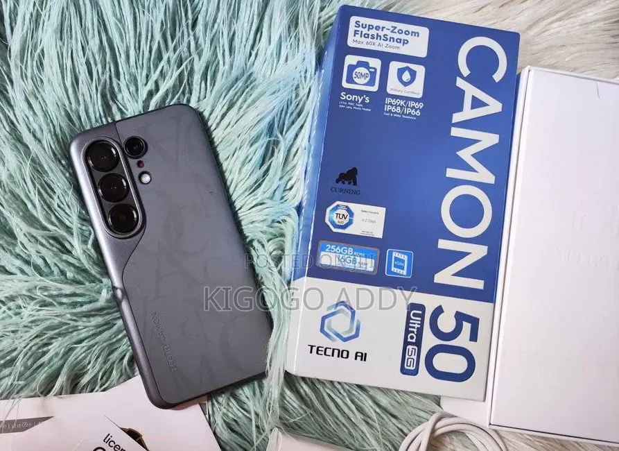 New Tecno Camon 50 Ultra 512 GB Gray