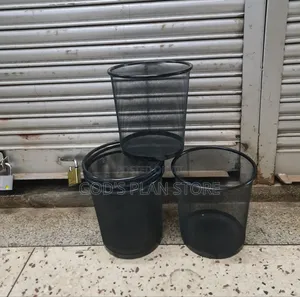 10litres Metallic Dust Bins Metallic Mesh Dust Bin