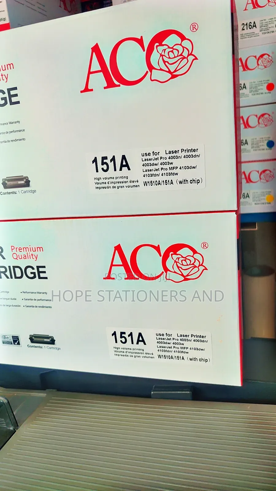 HP 151a Tonner Catridge for HP Laserjet Pro 4003dn / 4103dw and More
