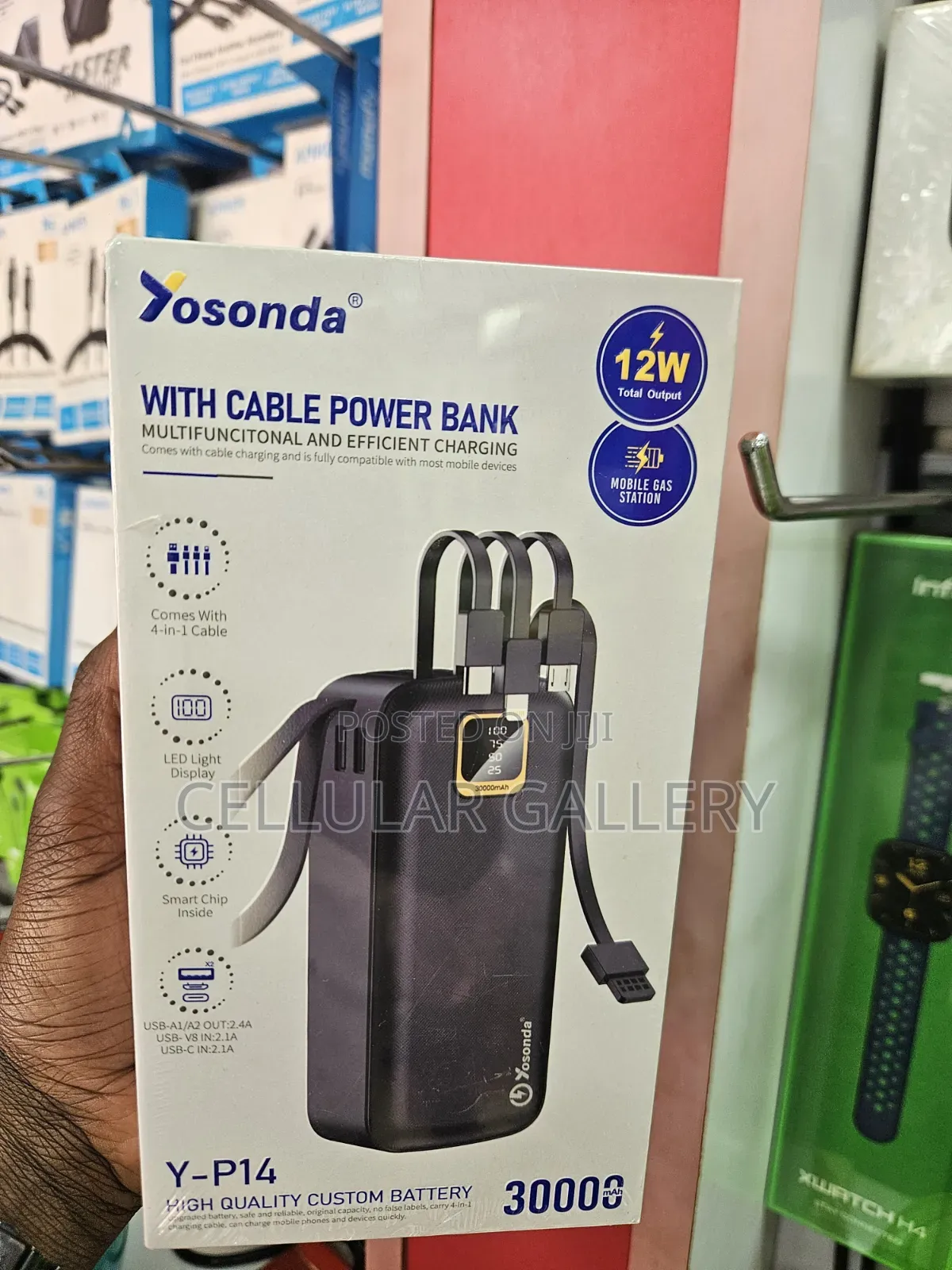 Yosonda Power Bank 30,000mAh Y-P14