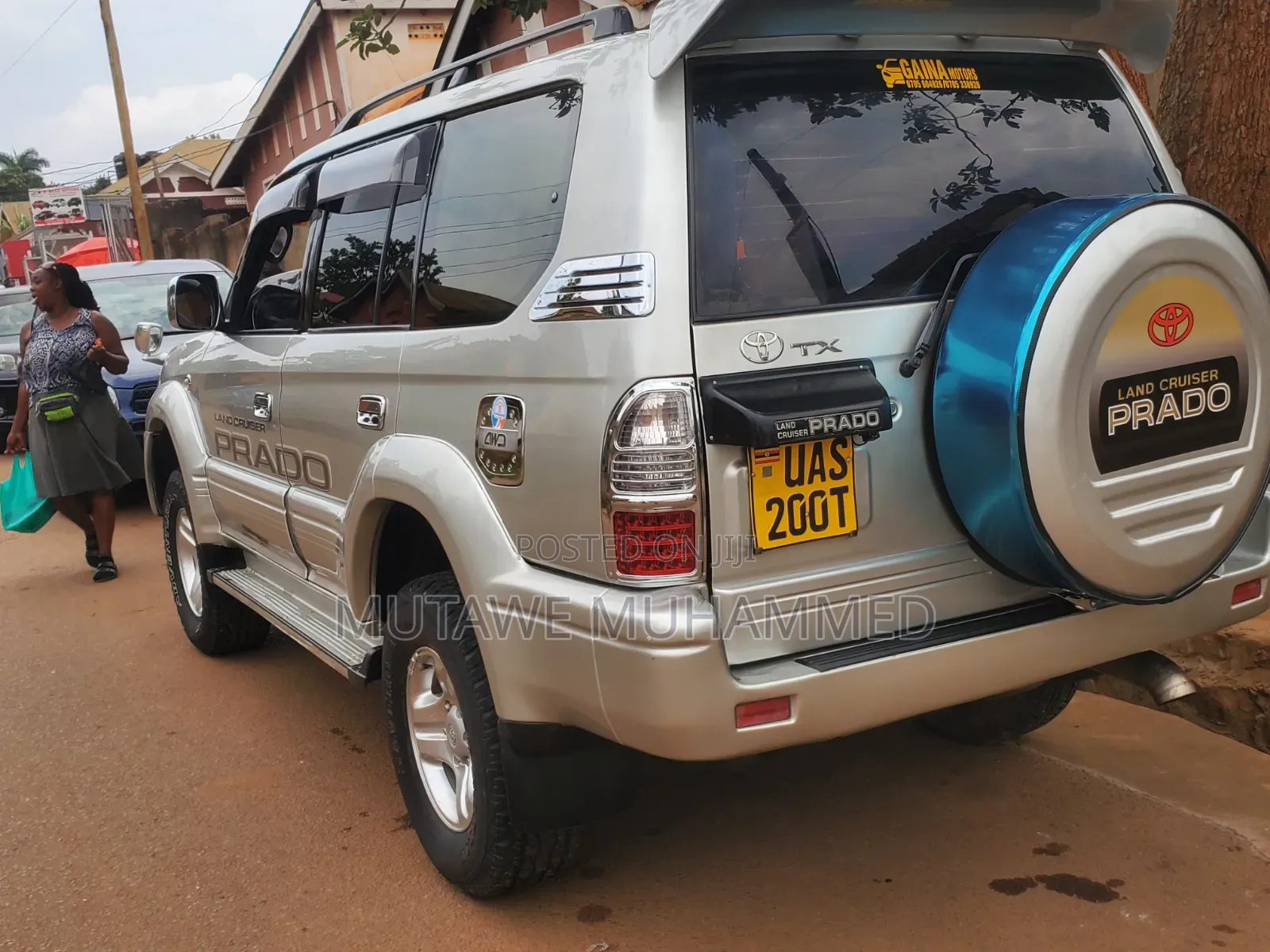 Toyota Land Cruiser Prado 1999 Silver