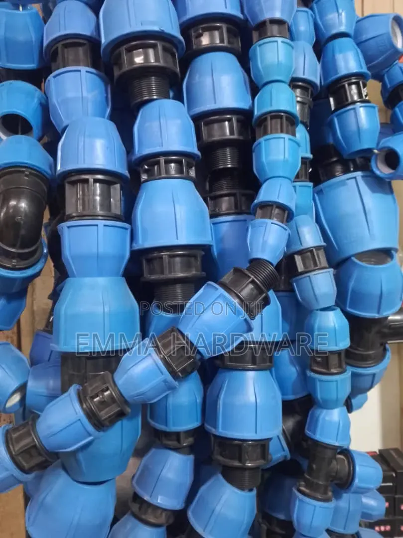 Hdpe Fitting 1/2 Inch Gentex Tee, Elbow, Adapters Connector All Sizes