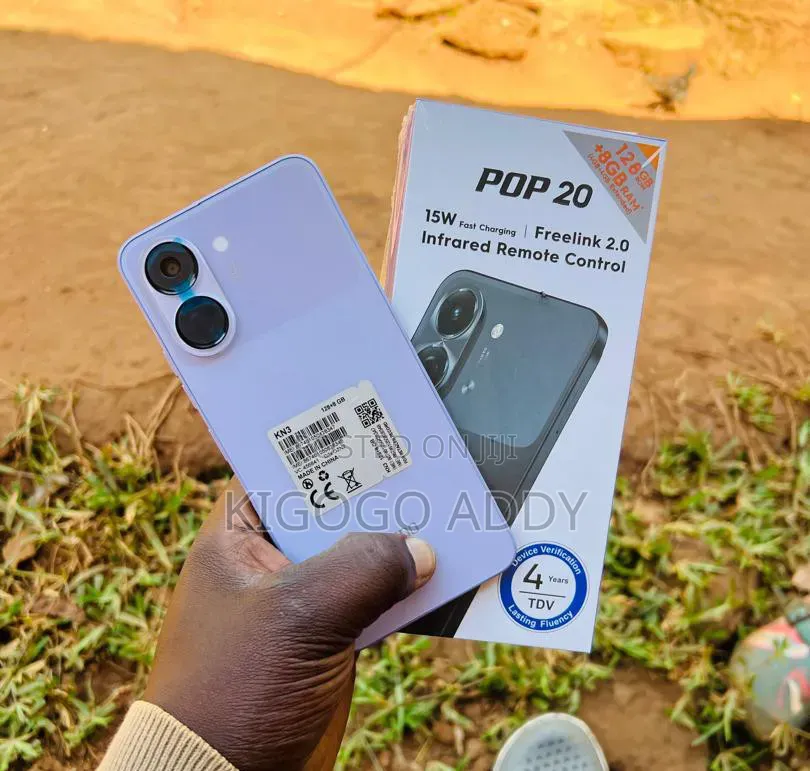New Tecno Pop 20 128 GB Purple