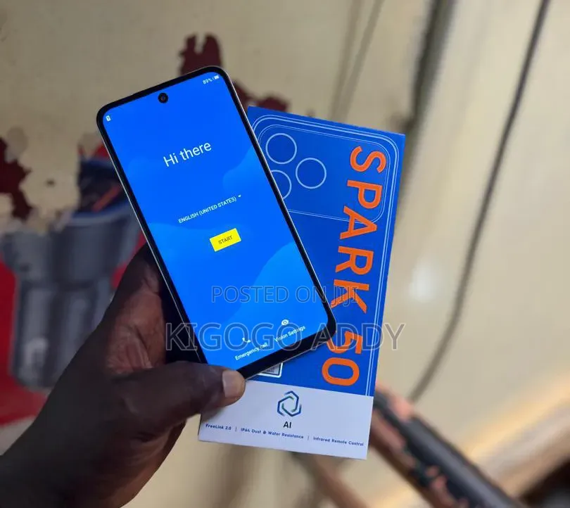 New Tecno Spark 50 128 GB Pink