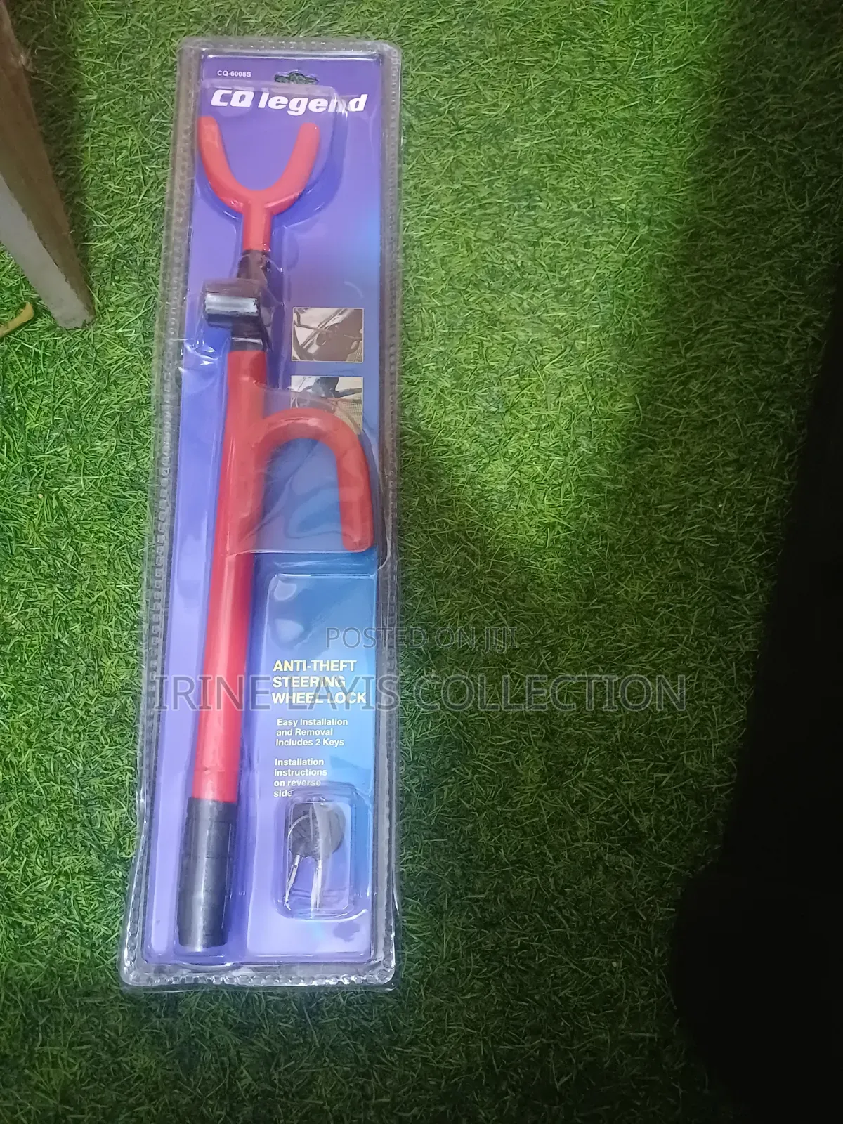 Anti-Theft Steering Wheel Lock.