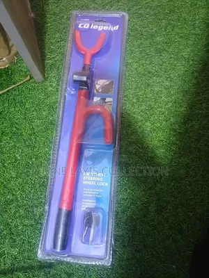 Anti-Theft Steering Wheel Lock.
