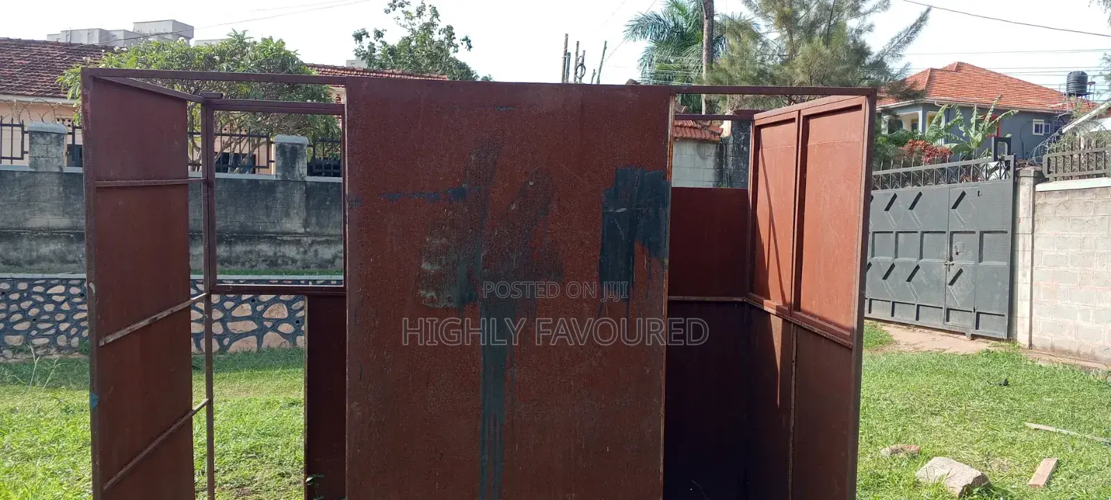 Metallic Kiosk
