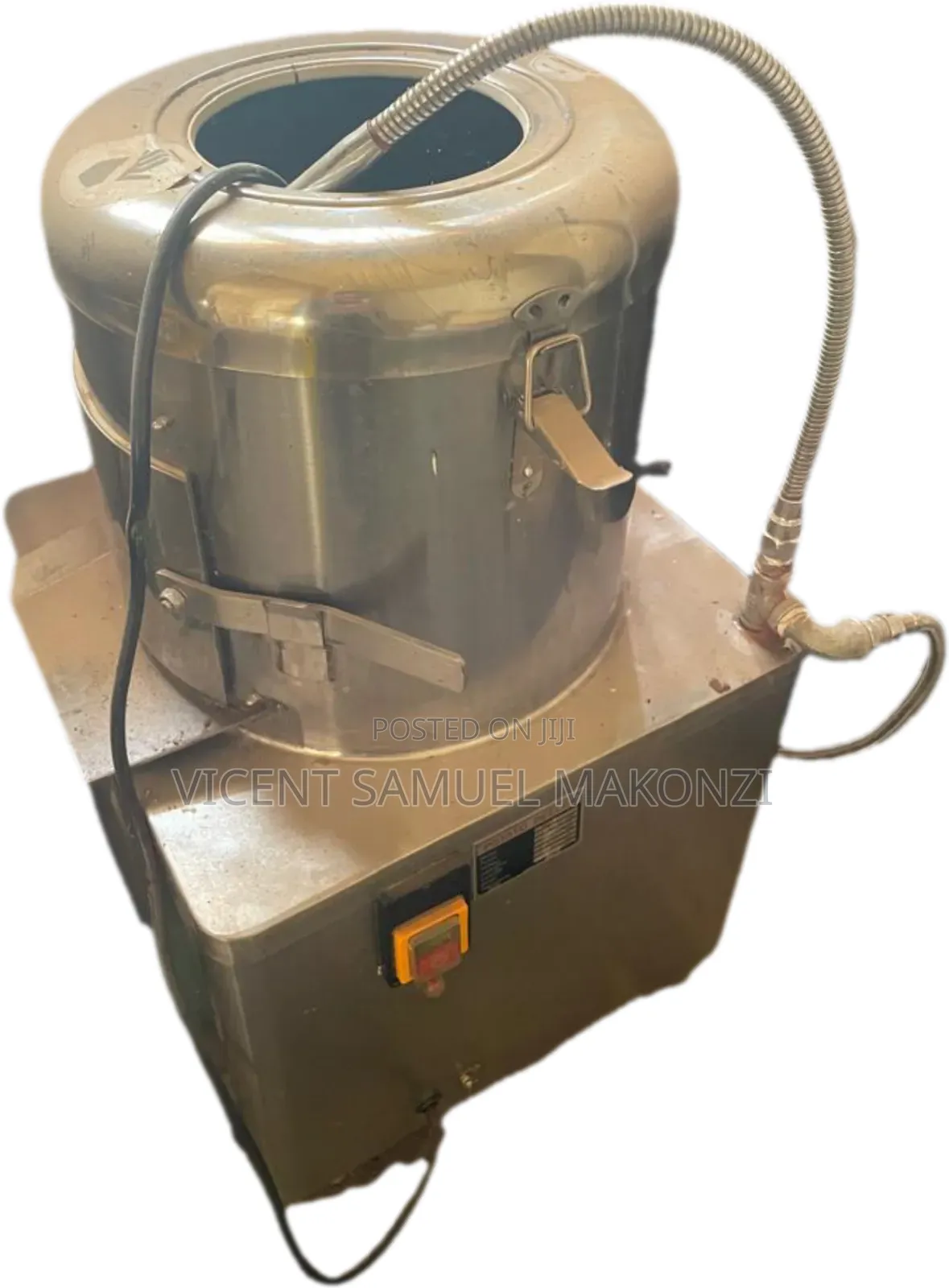 Heavyduty Commercial Electric Potato Peeler/Vegetable Washing Machine.