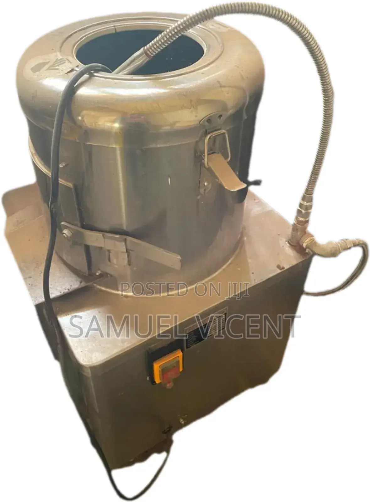 Heavyduty Commercial Electric Potato Peeler/Vegetable Washing Machine.