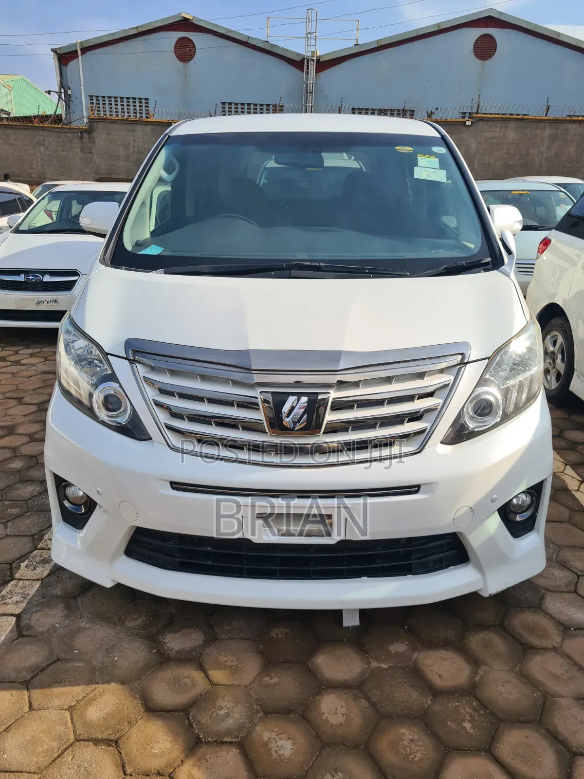 Toyota Alphard 2013 White