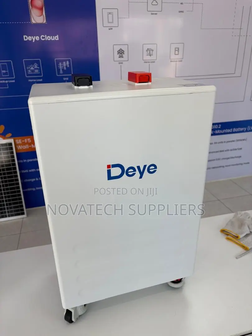 Deye 230Ah 51.2V Solar Battery | Long Life LiFePO4 Storage