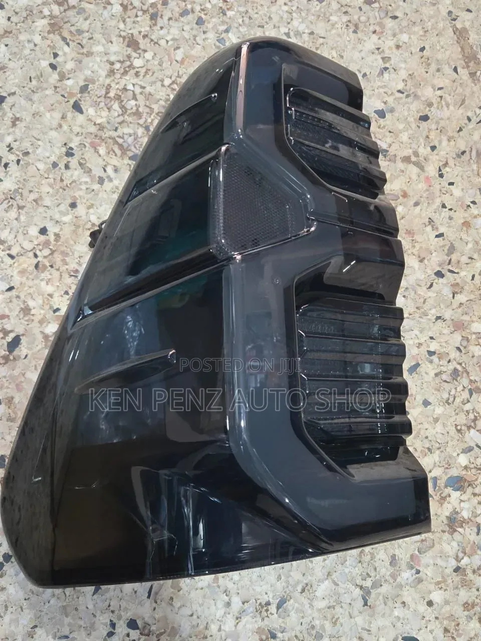 Hilux Revo and Rocco 2016 - 2020 Smoked Dark Taillamps