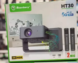 Smartbarry HT30 With 2 Mic Projector