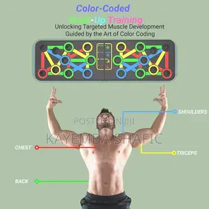 9-in-1 Foldable Push Up Board - Portable Fitness Gym Stand