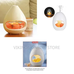 All in One 24V Crystal Himalayan Salt Rock Lamp Ultrasonic Essential