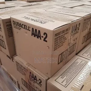 AAA Duracell Alkaline Batteries Box of 60 Pairs