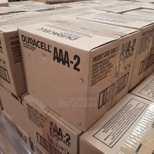 AAA Duracell Alkaline Batteries Box of 60 Pairs