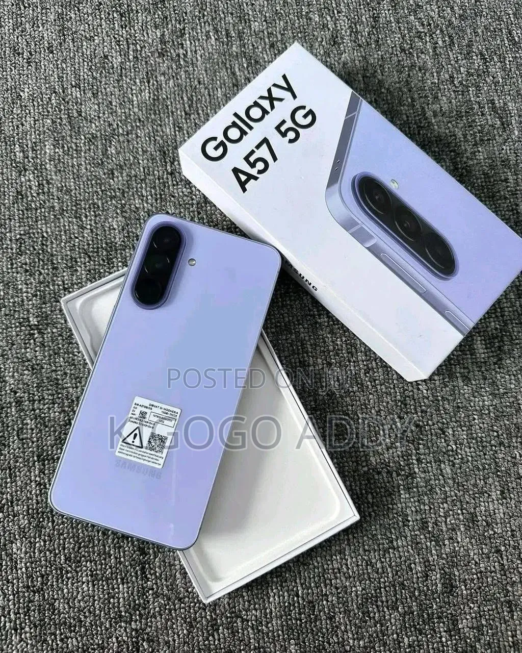 New Samsung Galaxy A57 256 GB Purple