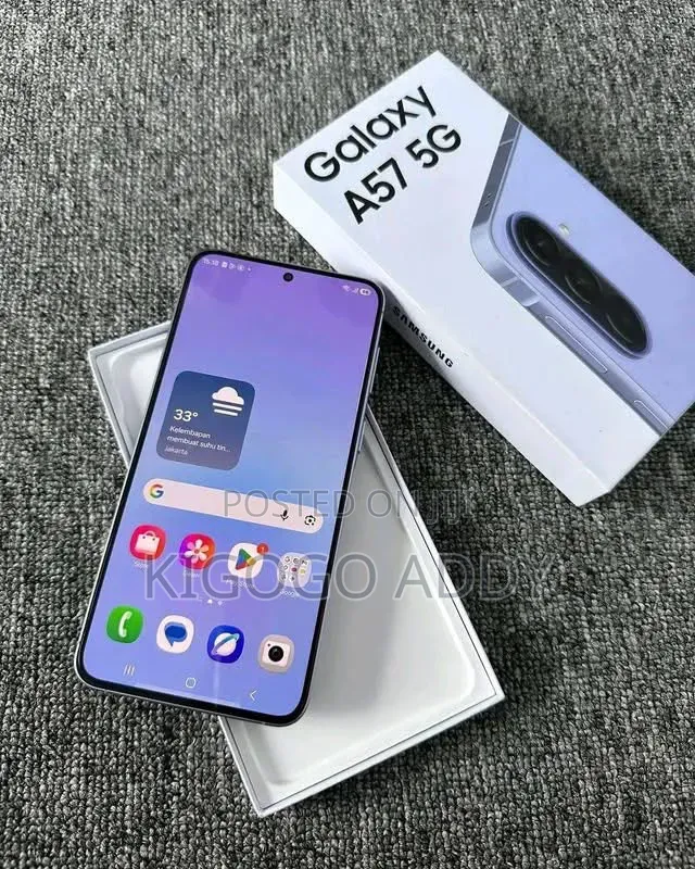 New Samsung Galaxy A57 256 GB Purple