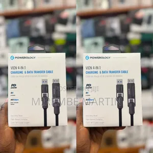 Powerology Vion 4-in-1 Cable Supports 240W Power Delivery for Fast