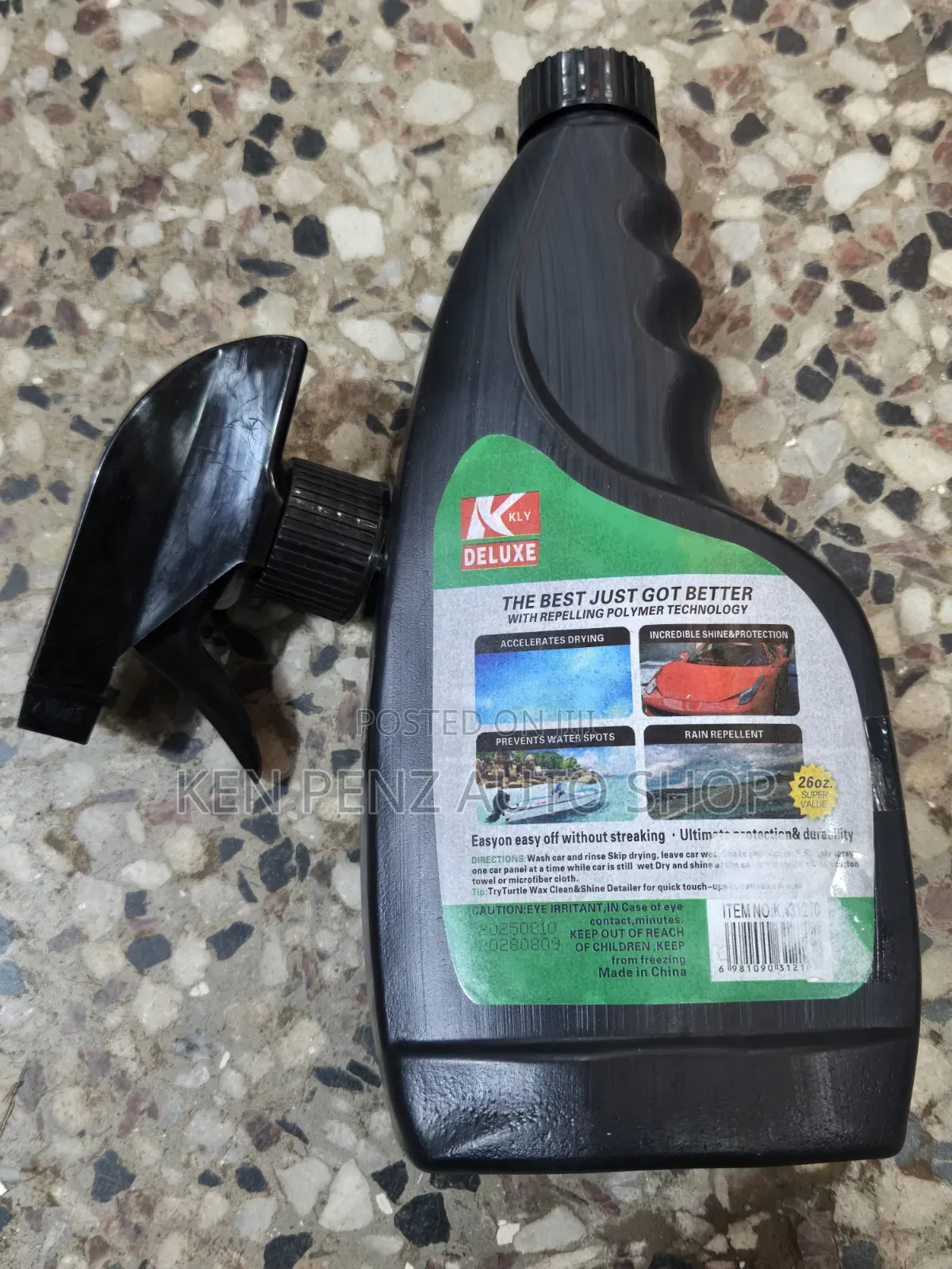 Wax and Dry KYL Delux Spray