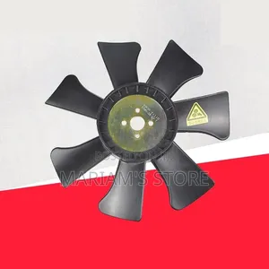 7-Blade Heavy-Duty Plastic Engine Cooling Fan Blade, as Radiator