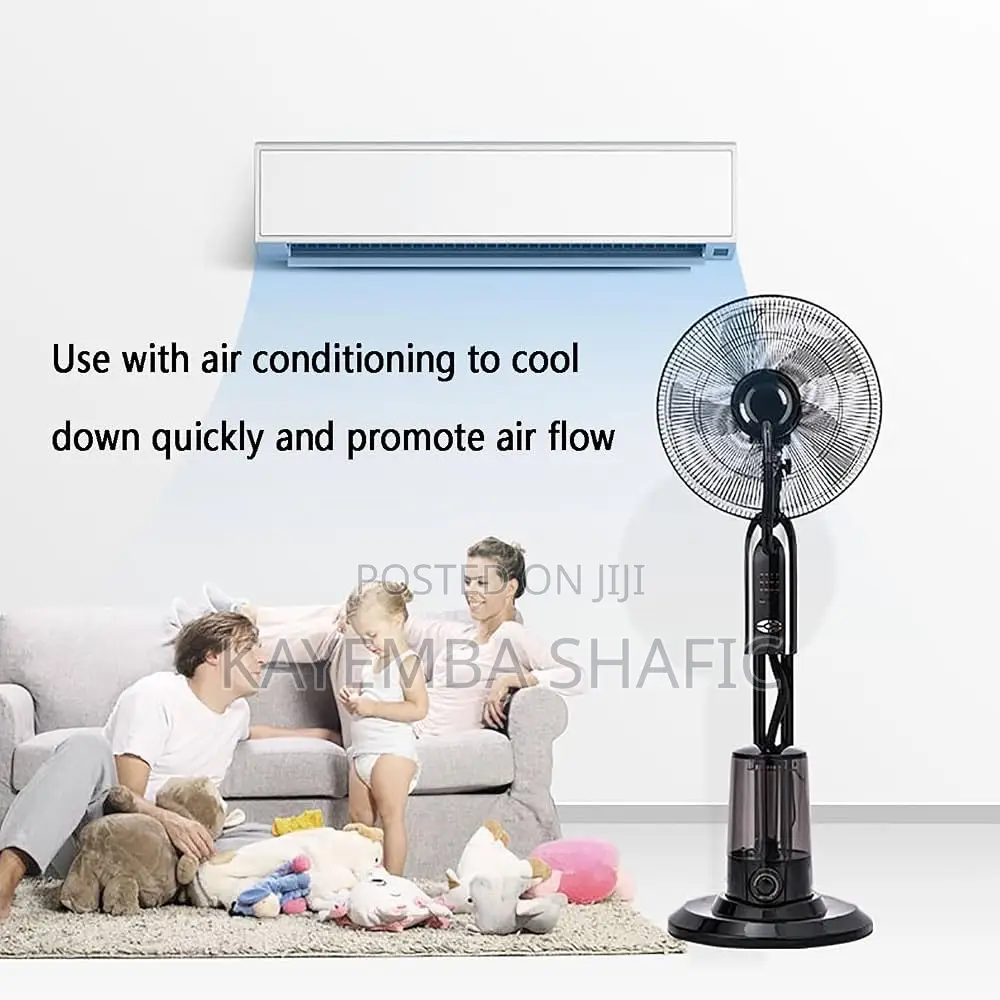 16-Inch Pedestal Mist Fan Humidifier Air Cooler - Brand New