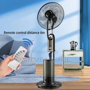 16-Inch Pedestal Mist Fan Humidifier Air Cooler - Brand New
