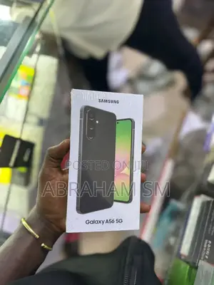 New Samsung Galaxy A56 256 GB Black