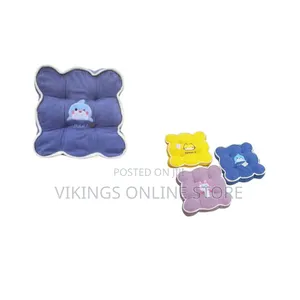 1 Piece of Square Biscuit Shaped Floor Pillows 15.7X15.7In Funny