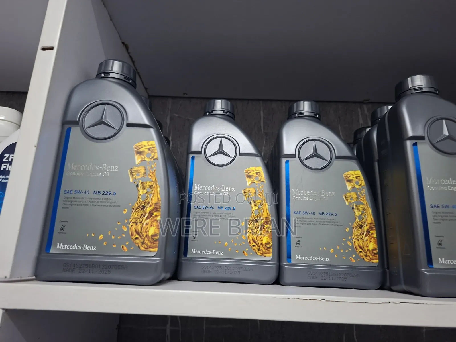 Mercedes Ben Engine Oil 5w 40