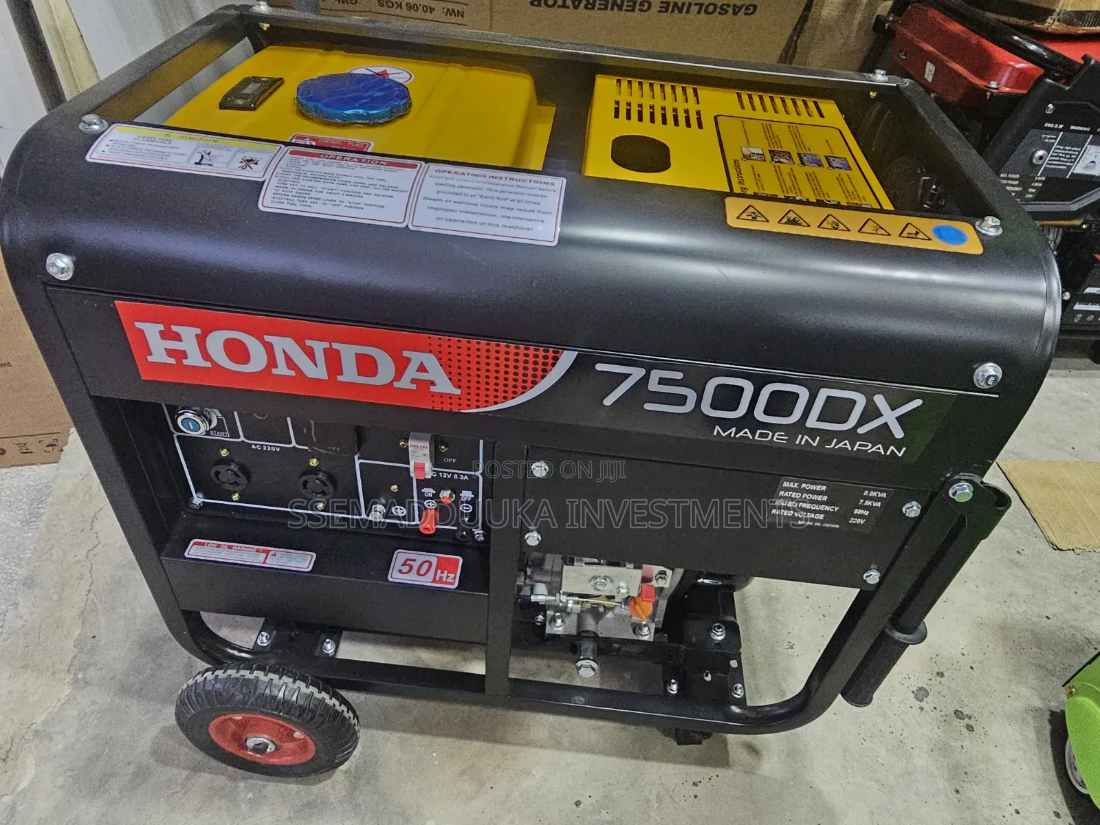 Honda 7500dx Diesel Generator