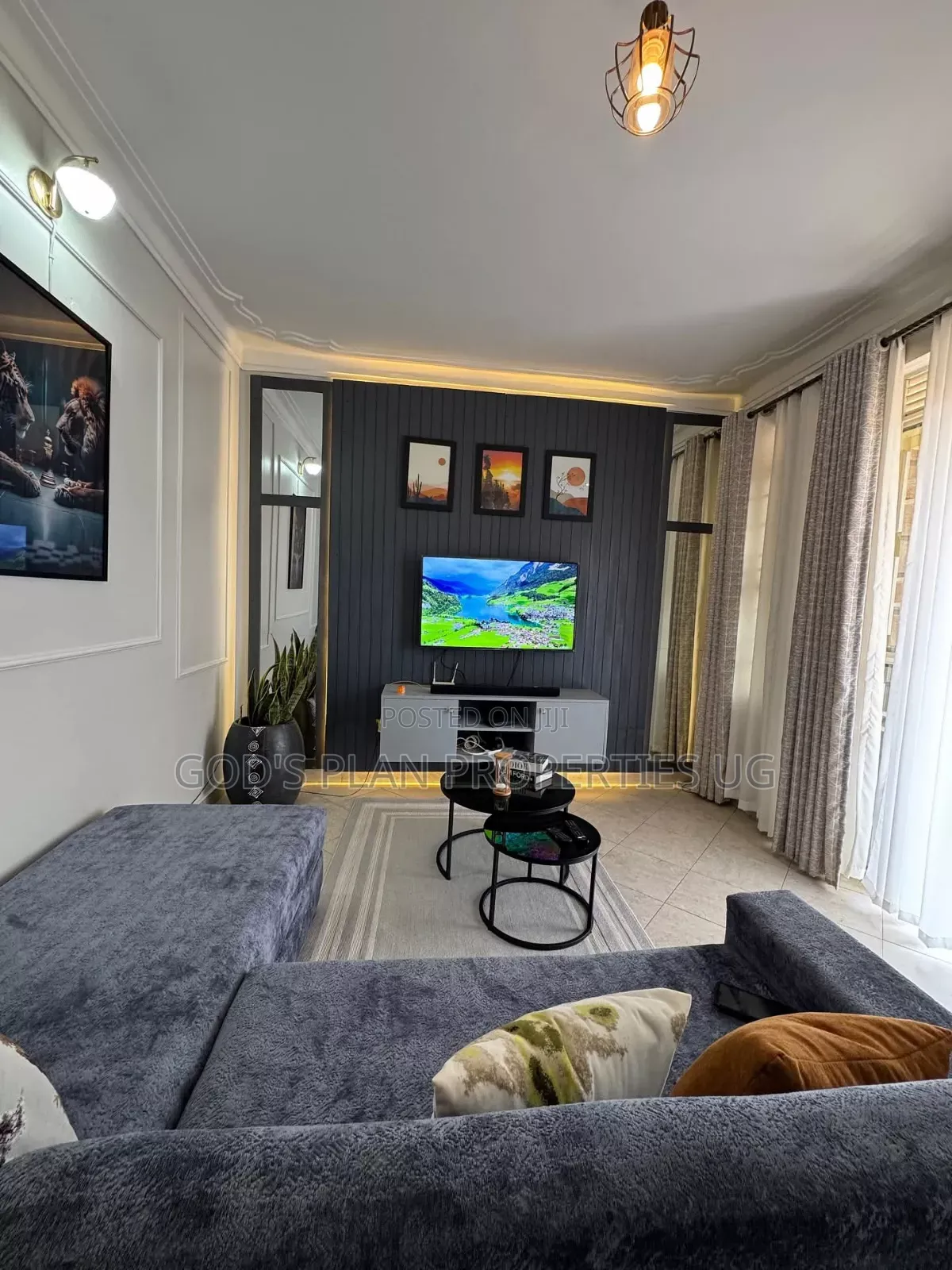 Furnished 1bdrm Apartment in Munyonyo Estate, Central Division for rent