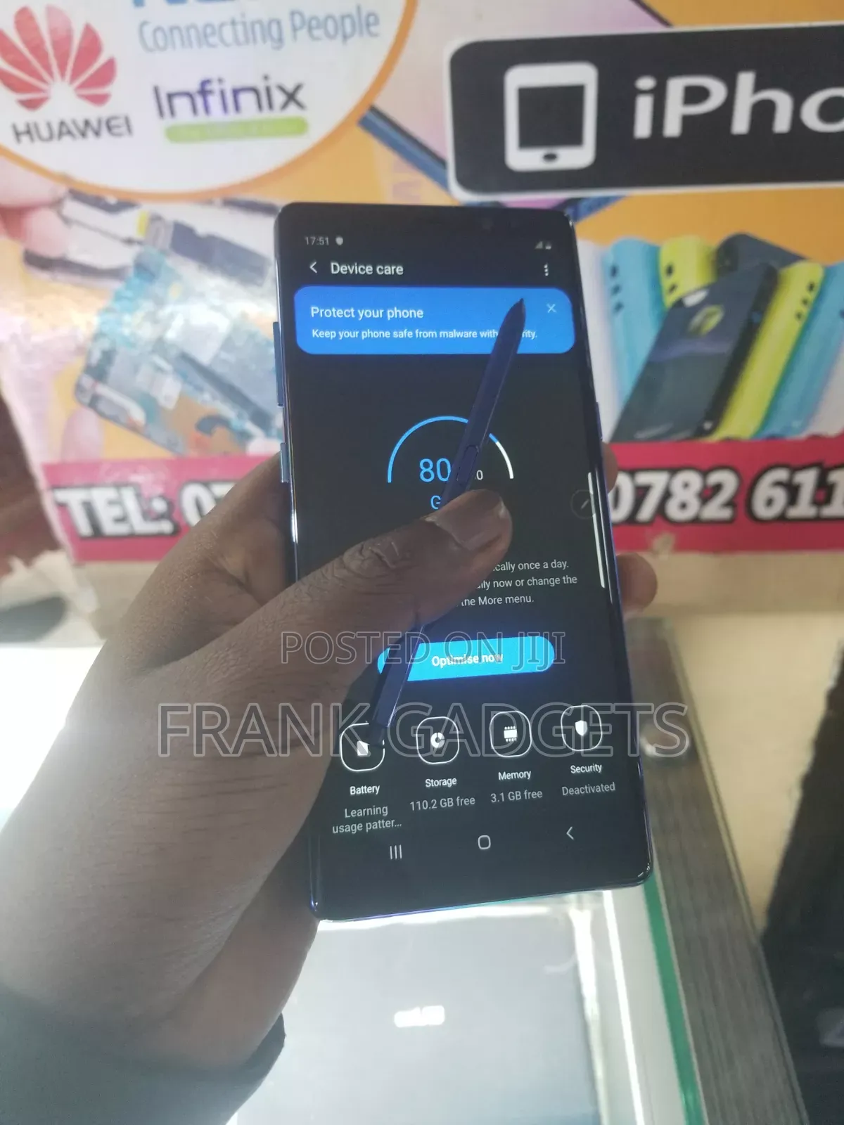 New Samsung Galaxy Note 8 128 GB Black