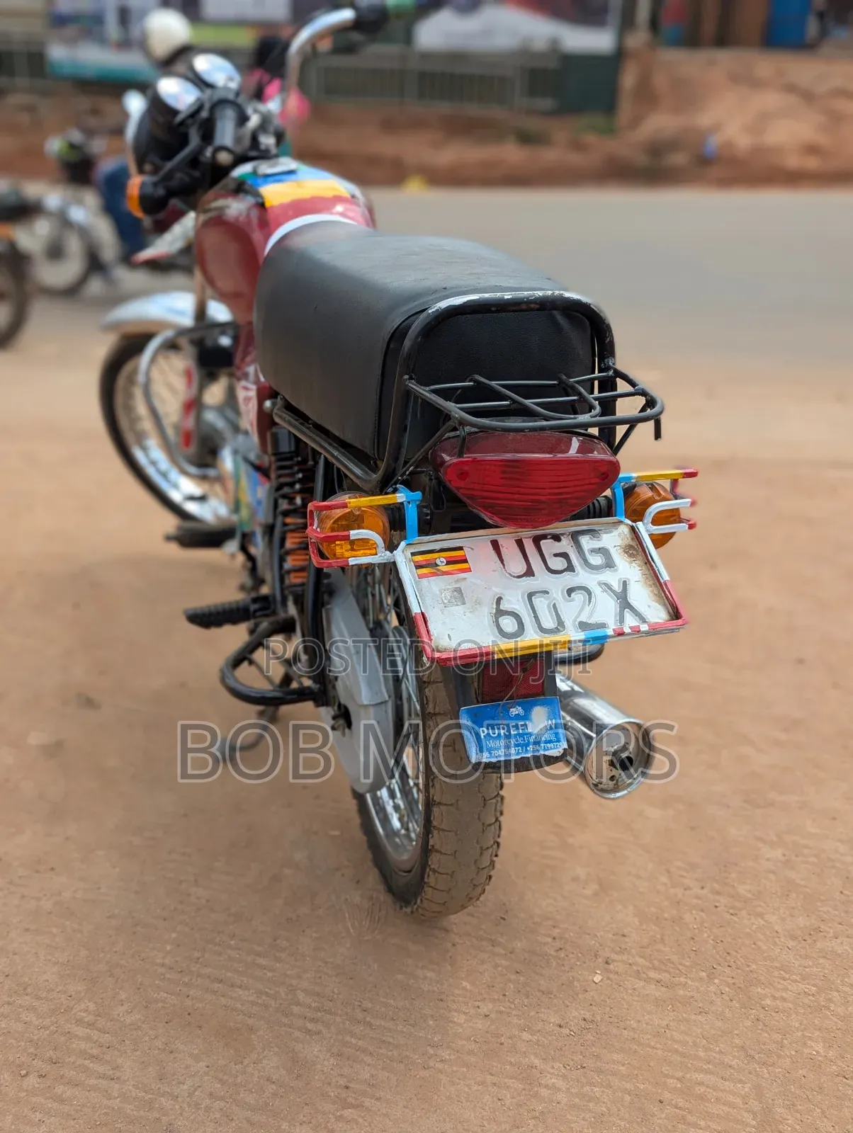 Bajaj Boxer 2024 Red
