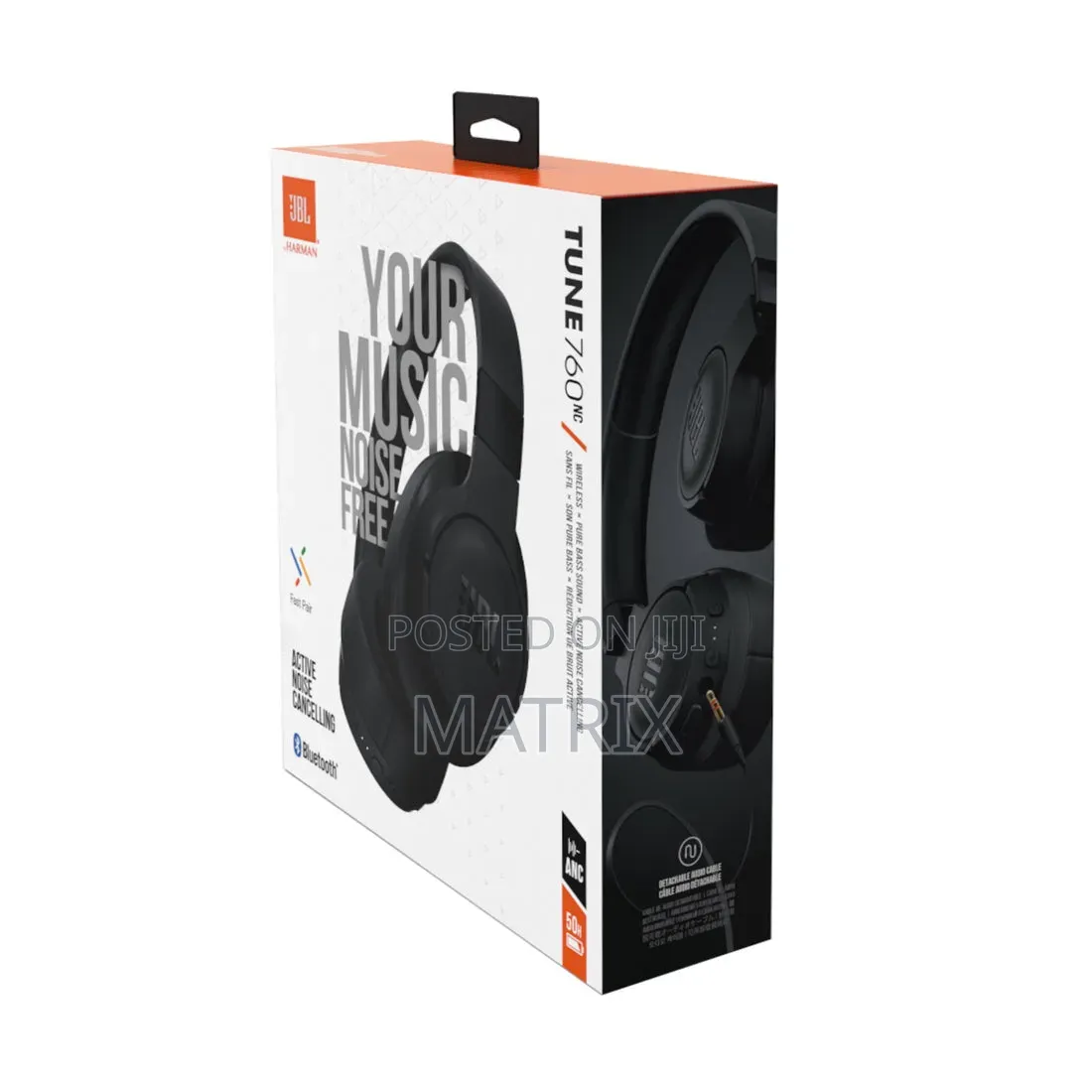 JBL Tune 760NC Wireless Noise Cancelling Headphones