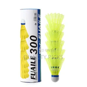 Set of 6 Piece 300 Shuttlecock Set Badminton Balls
