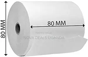 POS Receipt 80x80mm Thermal Roll Paper 50 Roll Per Box