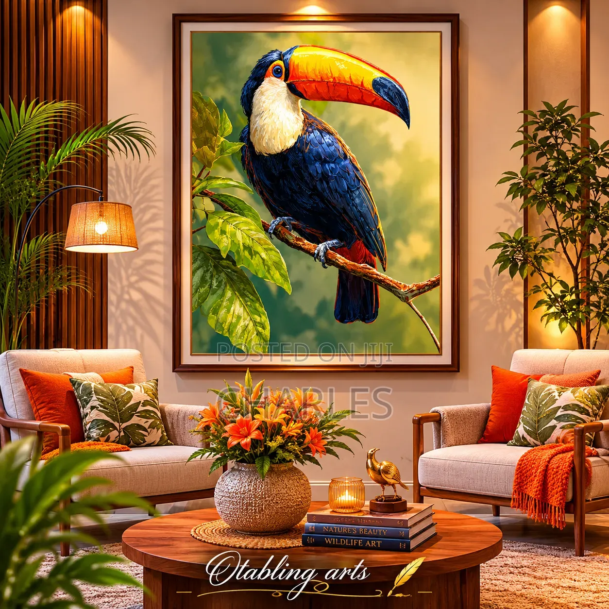 Wall Hanging Art Pieces Portraits. Nature and Wild Life. Pencil Art