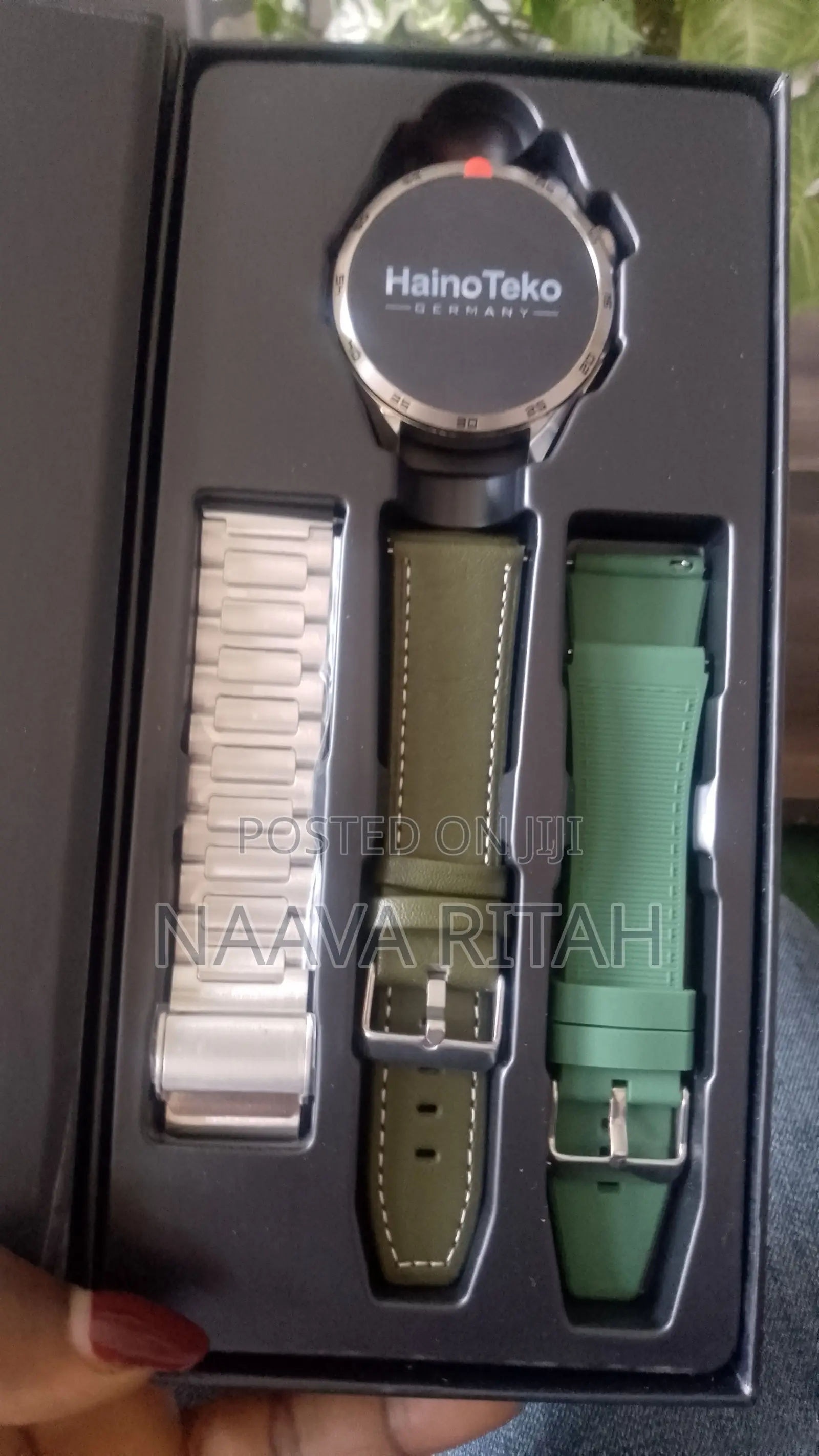 Haino Teko Germany (RW44) Round Screen AMOLED Display GREEN