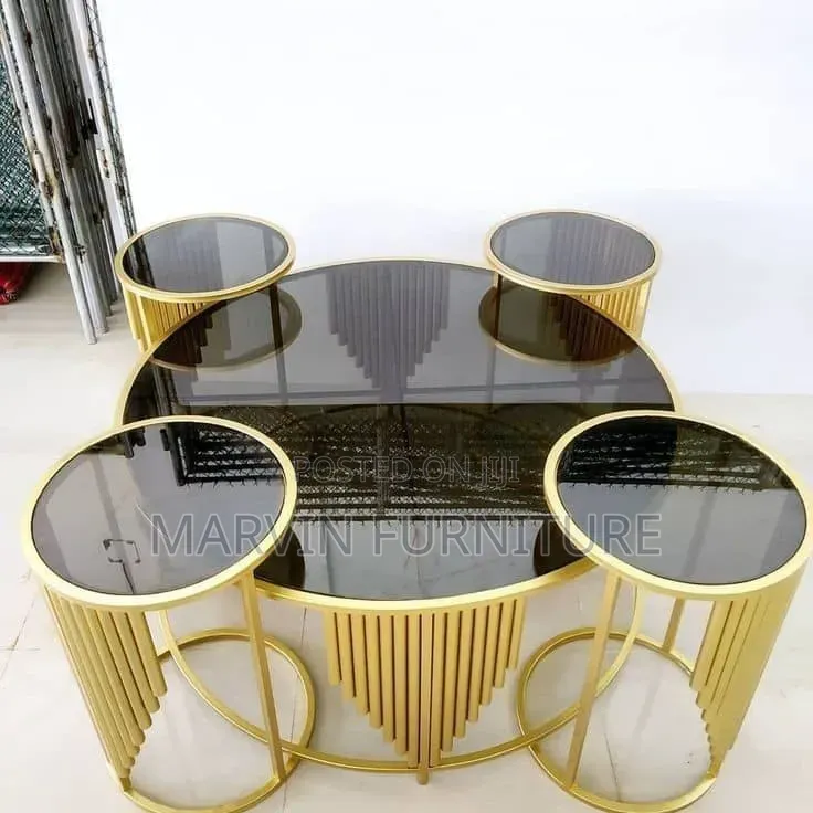 Modern Center Tubals Made Up of Metal