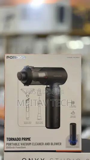 Porodo Tornado Prime 160W Portable Vacuum Cleaner and Blower