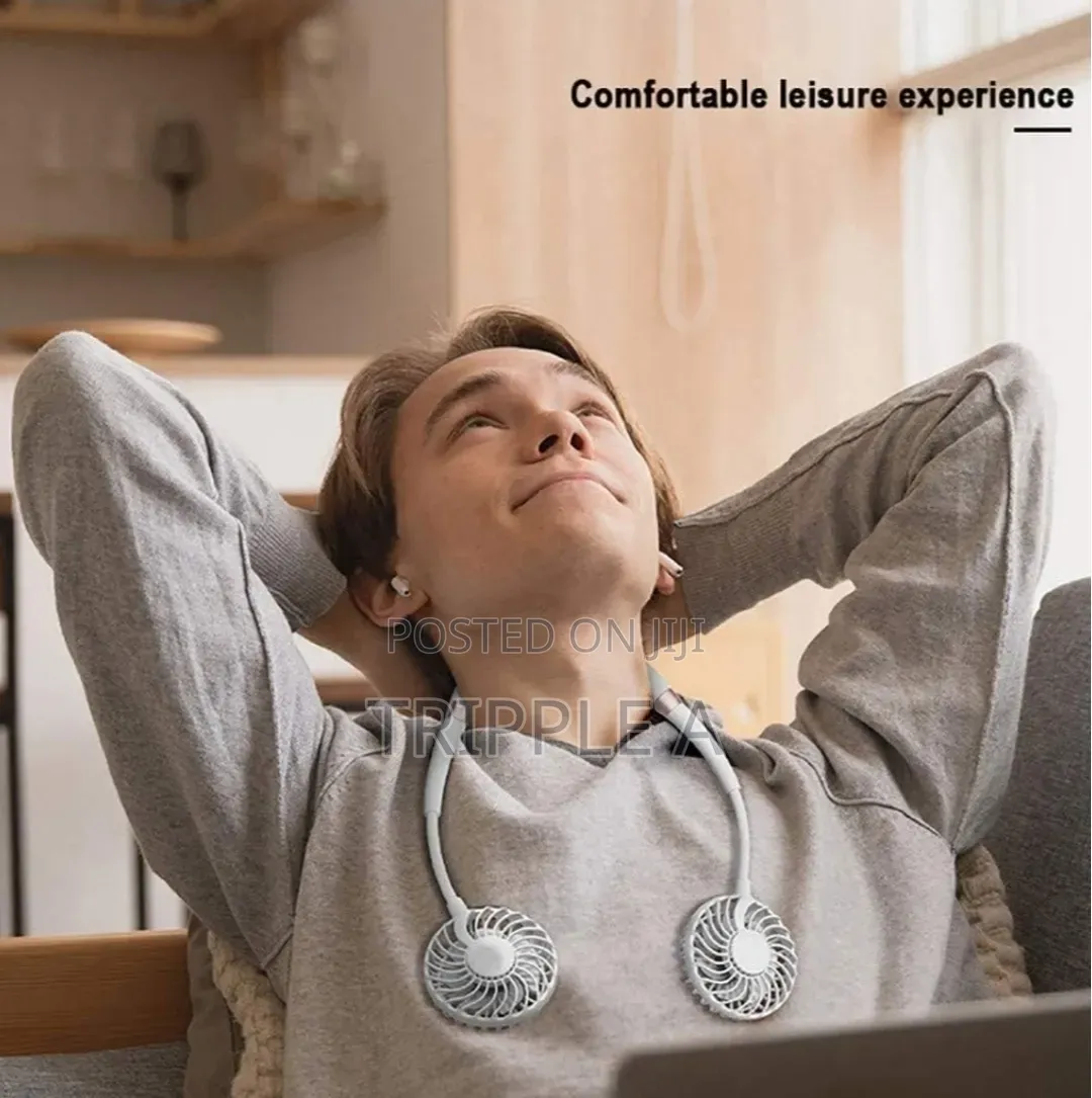 Massage Hanging Neck Fan