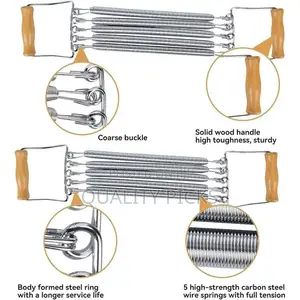 Removable Spring Wall Pulley Chest Expander,
