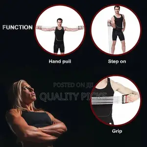 3 in 1 Multifunction Chest Expander Including Grippers
