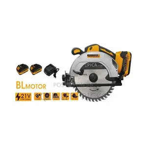 Circular Saw Without Brush, 21V, 175mm, Cutting Angle 45
