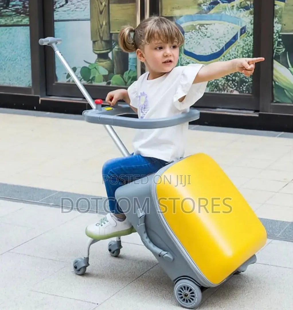 Qbox 2-in-1 Kids Travel Stroller Ride-on Suitcase